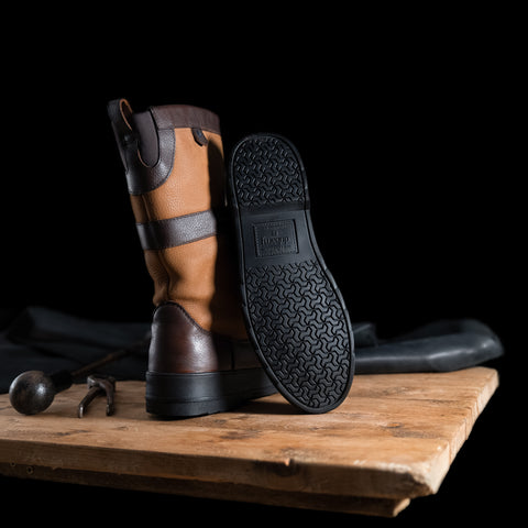 Reparatur von Segelstiefeln von Dubarry Sohlenersatz, Nähte und